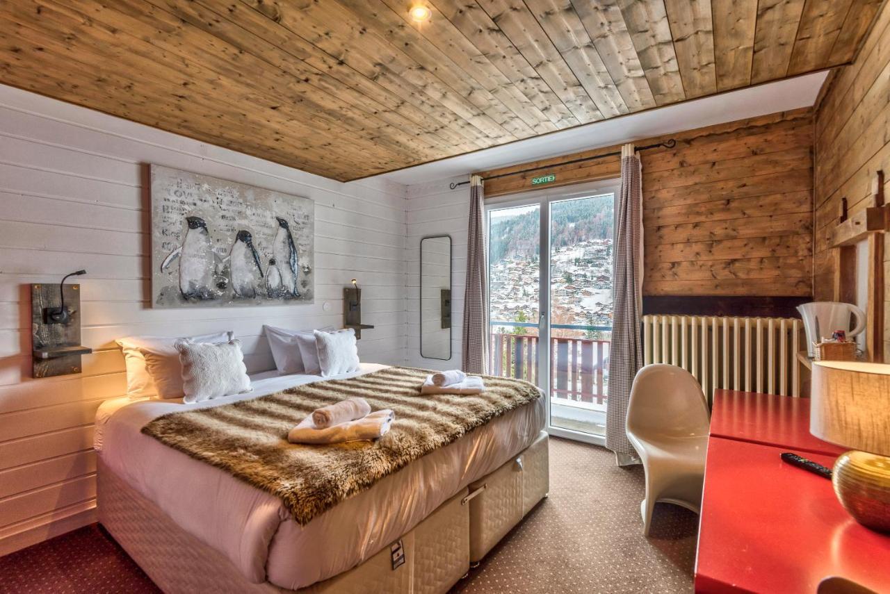 Hotel La Chaumiere Morzine Kültér fotó