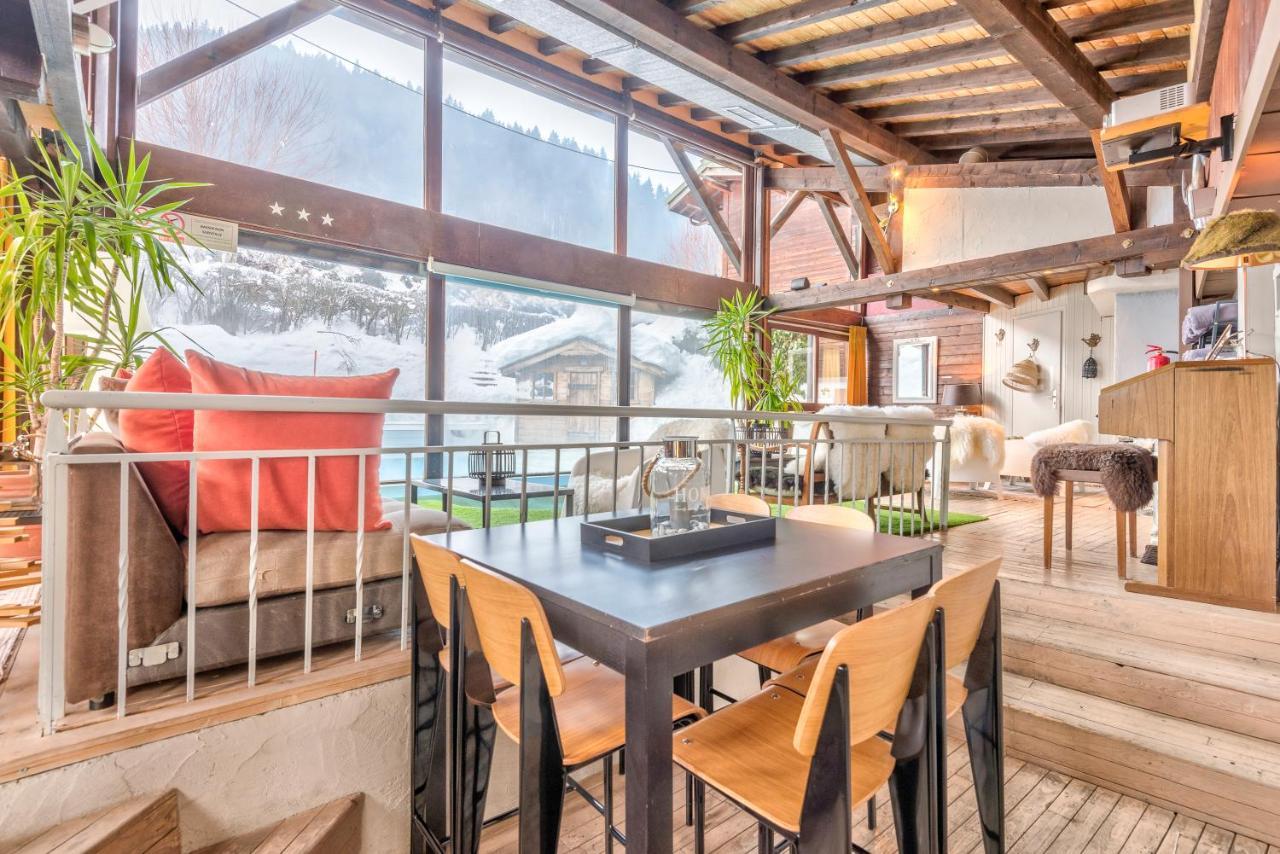 Hotel La Chaumiere Morzine Kültér fotó