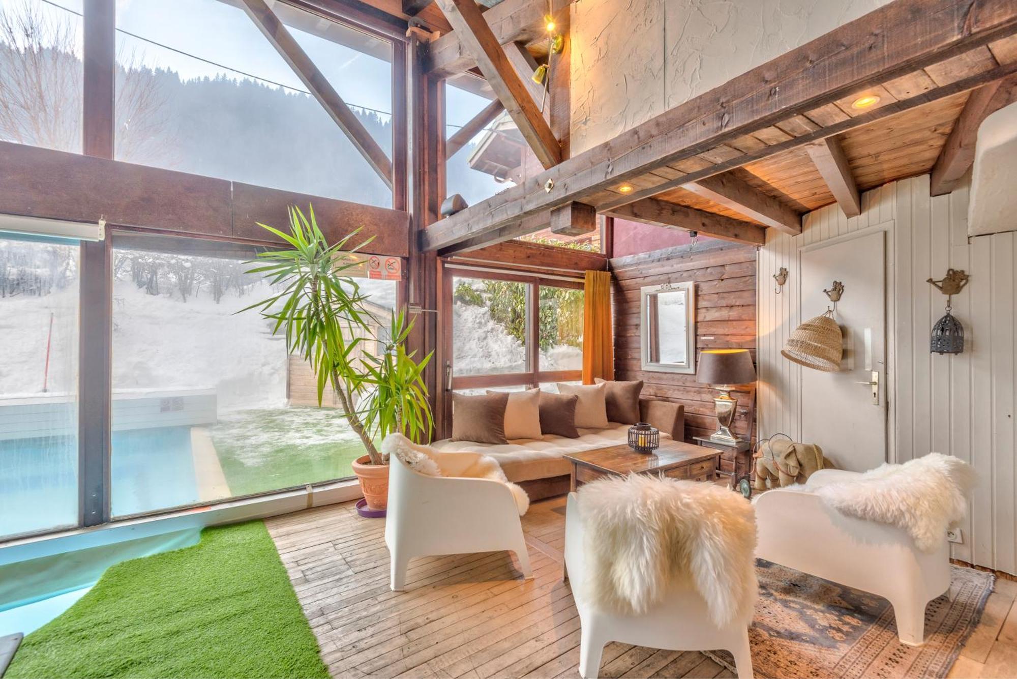 Hotel La Chaumiere Morzine Kültér fotó